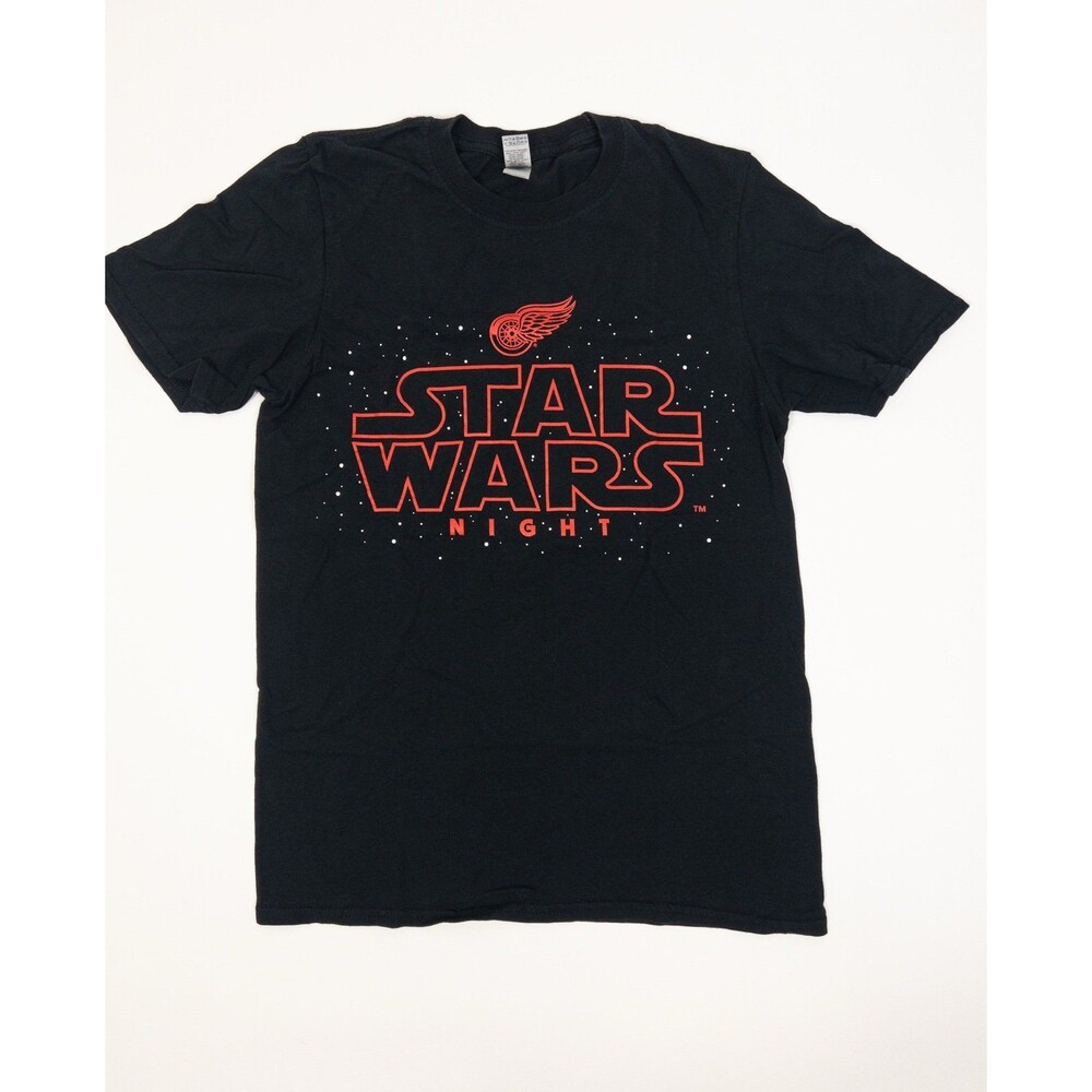 Detroit Red Wings Star Wars Night Men’s Size Small T Shirt!